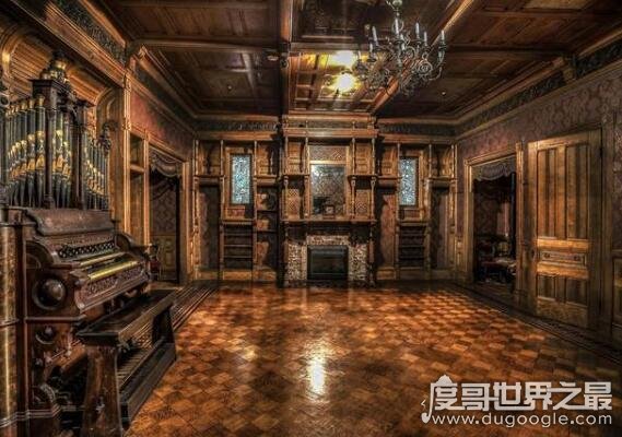 世界上最大的鬼屋，温彻斯特鬼屋(总共修建有740间房)