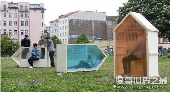 世界上最小的房子，面积仅为1平方米(功能齐全/价格便宜)_建筑之最_世界之最 - 1316世界之最