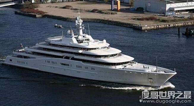 世界第一大私人游艇 日蚀号(俄罗斯富豪花8亿欧元打造)